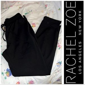 NWT - RACHEL ZOE Soft Black Lightweight Jogger Casual Pants - SMALL